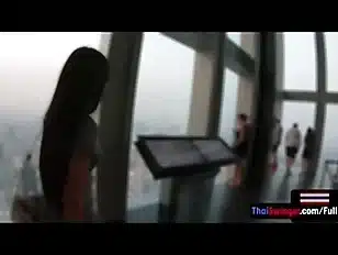 Bubble butt Asian GF day out and fucking BF once back home