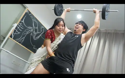 Indian Gym Teacher prefer not only Exercise but also Hardcore Sex.