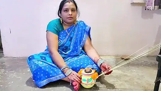 Karwa chauth me bhabhi ki chudai Hindi Audio