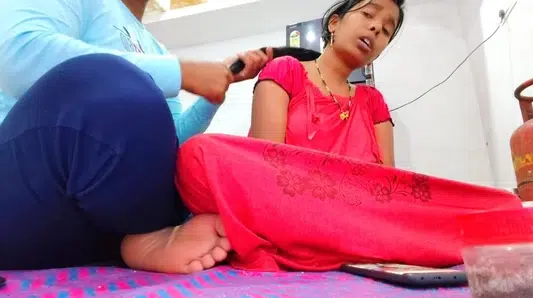 My wife was watching a hot video and she got in the mood, I fucked my wife’s ass.