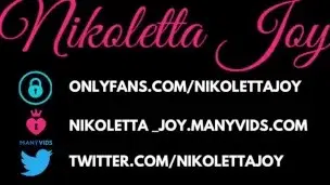 Nicoletta Fucks Her Pussy With A Huge Red Dragon Dildo