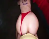 Quick Doggystyle Sex With A Hot Body Bitch Dressed In A Pink Kimono Homemade Video