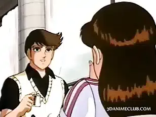 Anime  sex video with brunette hot naked girl