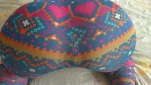 Big Ass Molly the MILF in Yoga pants – Fucked hard Doggy – POV