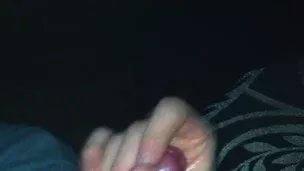 cum oozing from my red bell end