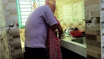 Desi Anita bhabhi hard fuck in the kitchen