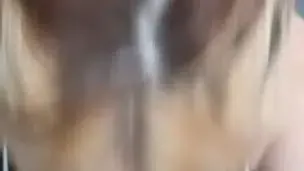 getting deep throated by horny, Red headed, BBW, cam girl.