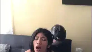 messenger fucks my ass in my living room.