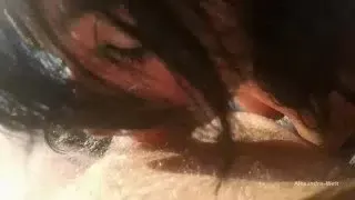 Public sex on the beach with a stranger! Ass and pussy creampie and facial cumshot