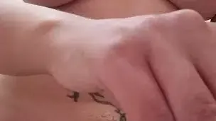 Shaving my hairy pussy