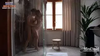 Amateur Couple Having Hot Intense Fuck in the Shower – Mira David
