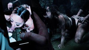 Asian Slut Gangbang – Japanese Girl With Big Tits Gets Used Like A Fuckdoll In The Woods Freeze Fuck