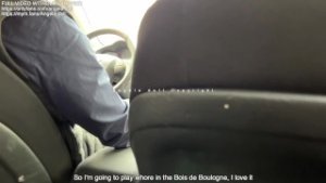 DEFI INCONNU – Je me fais baiser par un chauffeur UBER au bois de Boulogne