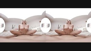 Taboo sex with stepmom Georgie – Free FULL VR porn video