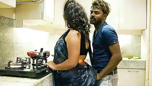 Step  fucked in kitchen BIG ASS doggy style HIndi Slang