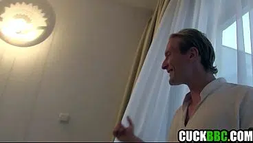 Cuck Husband Jerks Off While Watching Hotwife Banged By BBC