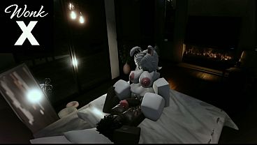 [ROBLOX] Bunny girl lets me fill up all her holes