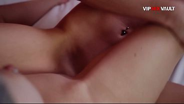 Tattooed Blonde Eats Her Pussy Then They Scissor Until They Both Cum