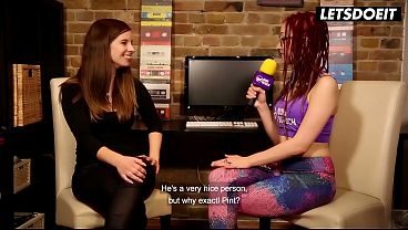 Two Girls Talk Favorite Sex Positions… Then Pull Out the Toys