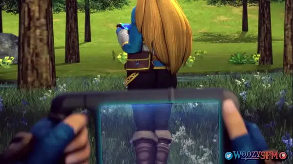 Zelda and Link – X-Ray nude animation (WoozySFM) [SFM]