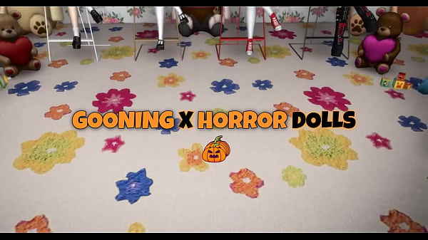 Horror Villains banged by bbc with Chucky x Megan the doll x SAW Jigsaw x Annabelle the doll