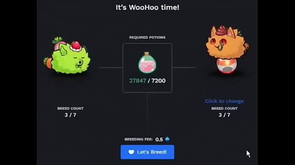 INCREDIBLE: Axie Infinity x WooHoo Time IS HAPPENING NOW, JOIN US!