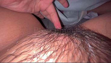Indian Arab Girl exposes her perfect hairy pussy and big  natural tits